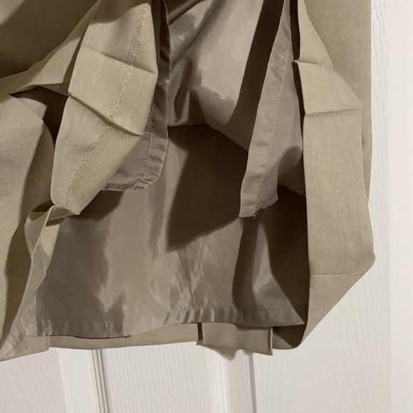 Black Label Evan Picone Pleated Pencil Skirt Sz 6 - Picture 7 of 9